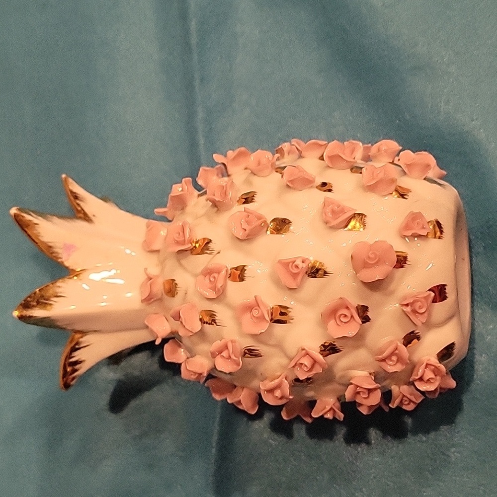Vintage Vase - 1950's Lefton Hand-painted
